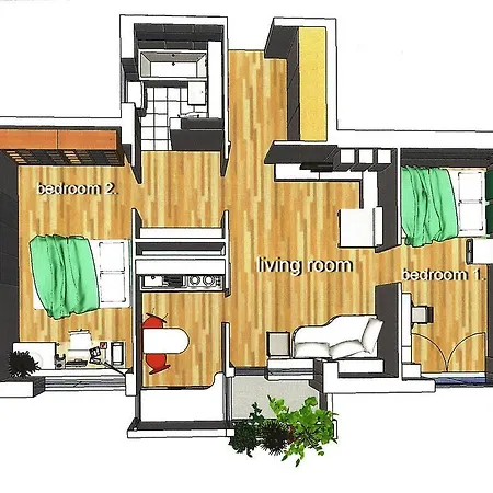 Spacious Liman Apartamento